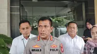 Kapolres Metro Depok, Kombes Imran Edwin Siregar menerangkan terkait kasus persekusi di Universitas Gunadarma. (Liputan6.com/Dicky Agung Prihanto)