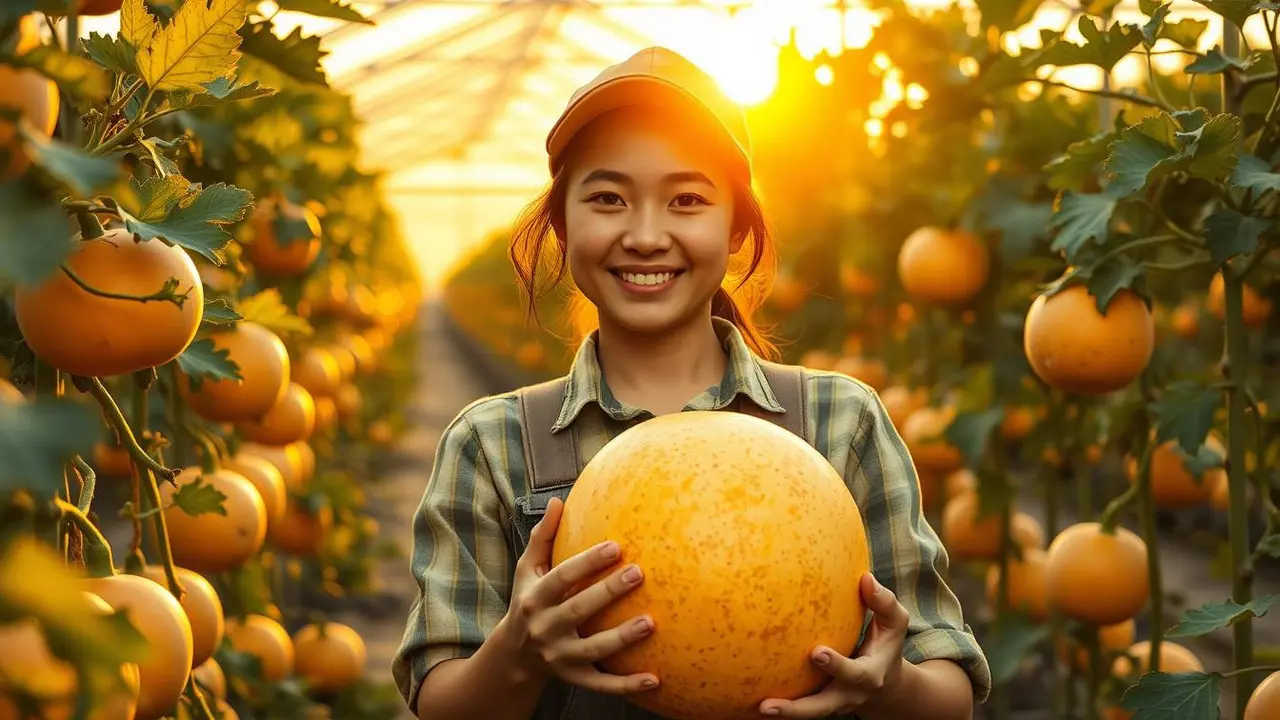 ciri melon yang manis