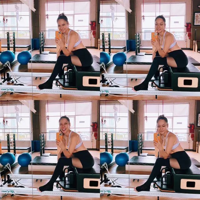 Sebut Pilates Sebagai Terapi, Ini 6 Momen BCL saat Berolahraga