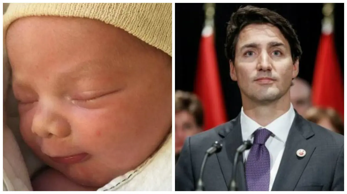 Justin Trudeau Adam Bilan dan PM Justin Trudeau (Facebook/AP/BBC)