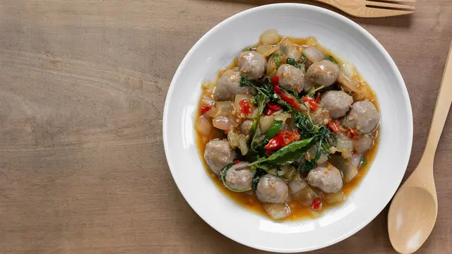Resep Tumis Bakso Bumbu Sederhana