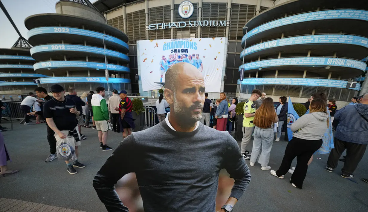 <p>The Gunners cuma memiliki sisa satu laga lagi sehingga Manchester City dipastikan juara. (AP Photo/Jon Super)</p>