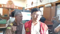 Pengadilan Negeri (PN) Surabaya menjatuhkan vonis bebas terhadap Gregorius Ronald Tannur, terdakwa kasus penganiayaan hingga tewas Dini Sera Afrianti. (Dian Kurniawan/Liputan6.com)