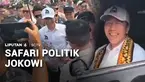Presiden ke-7 RI, Joko Widodo, melanjutkan safari politiknya di Lampung. Di hari ketiga, Jokowi mengunjungi kawasan UMKM di Pringsewu.