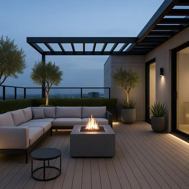 Model Rumah Minimalis Dengan Rooftop Garden/ChatGPT