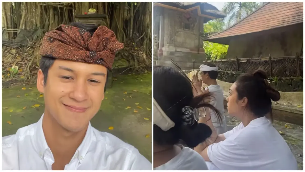 Antonio Blanco Jr pulang kampung ke Bali jelang Hari Nyepi 2023 (Foto: IG antonioblancojr)