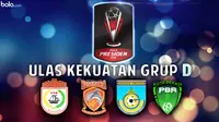 Persaingan Grup D Piala Presiden Paling Ketat? Ini Buktinya
