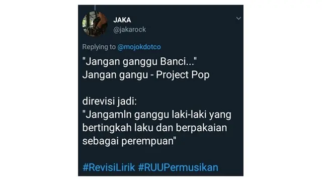 RUU permusikan