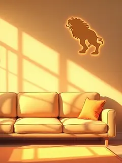 logo ramalan zodiak leo (sumber: AI generated)