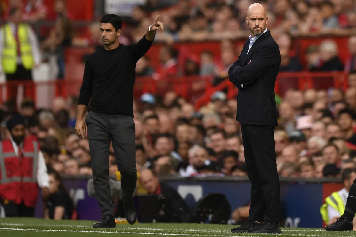 Mikel Arteta - Arsenal - Erik ten Hag - Manchester United
