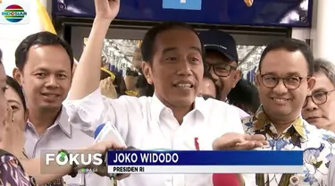 Jokowi berharap, dengan kehadiran MRT dan juga moda transportasi lain di Jakarta, pengendara akan beralih ke angkutan umum dan pada akhirnya kemacetan lalu lintas di Ibu Kota bisa berkurang.