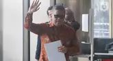Sekretaris Jenderal Partai Demokrasi Indonesia Perjuangan (Sekjen PDIP) Hasto Kristiyanto memenuhi panggilan tim penyidik Komisi Pemberantasan Korupsi (KPK) di Gedung Merah Putih KPK, Senin (10/6/2024). (Liputan6.com/Herman Zakharia)