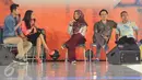Pemain PPT,  Agus Kuncoro, Jarwo Kwat dan Artta Ivano saat mengikuti acara EGTC 2016  di Yogyakarta, Kamis (3/11). EGTC 2016 diramaikan oleh tokoh dan artis untuk memperkenalkan cara berakting di sebuah film. (Liputan6.com/Helmi Affandi)