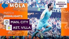 Berita  video highlights Liga Inggris, Manchester City Vs Aston Villa 3-2, Minggu (22/5/22)