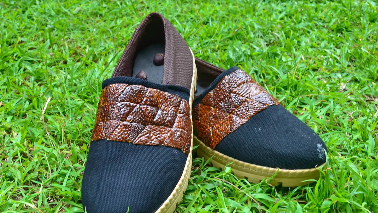 Sepatu dari Limbah Salak
