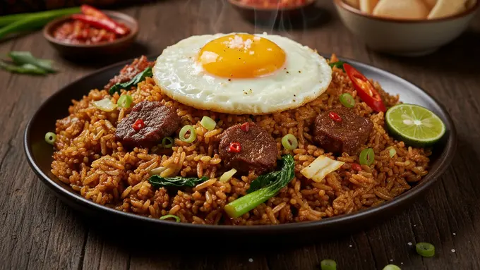 Ilustrasi Nasi Goreng Krengsengan