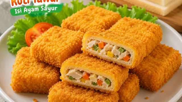 Resep Nugget Roti Tawar Isi Ayam Sayur
