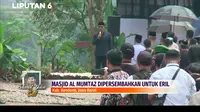 Usai Pemakaman Eril, Ridwan Kamil Secara Resmi Umumkan Nama Masjid Al-Mumtaz yang Tengah Dibangun. (YouTube Liputan6)