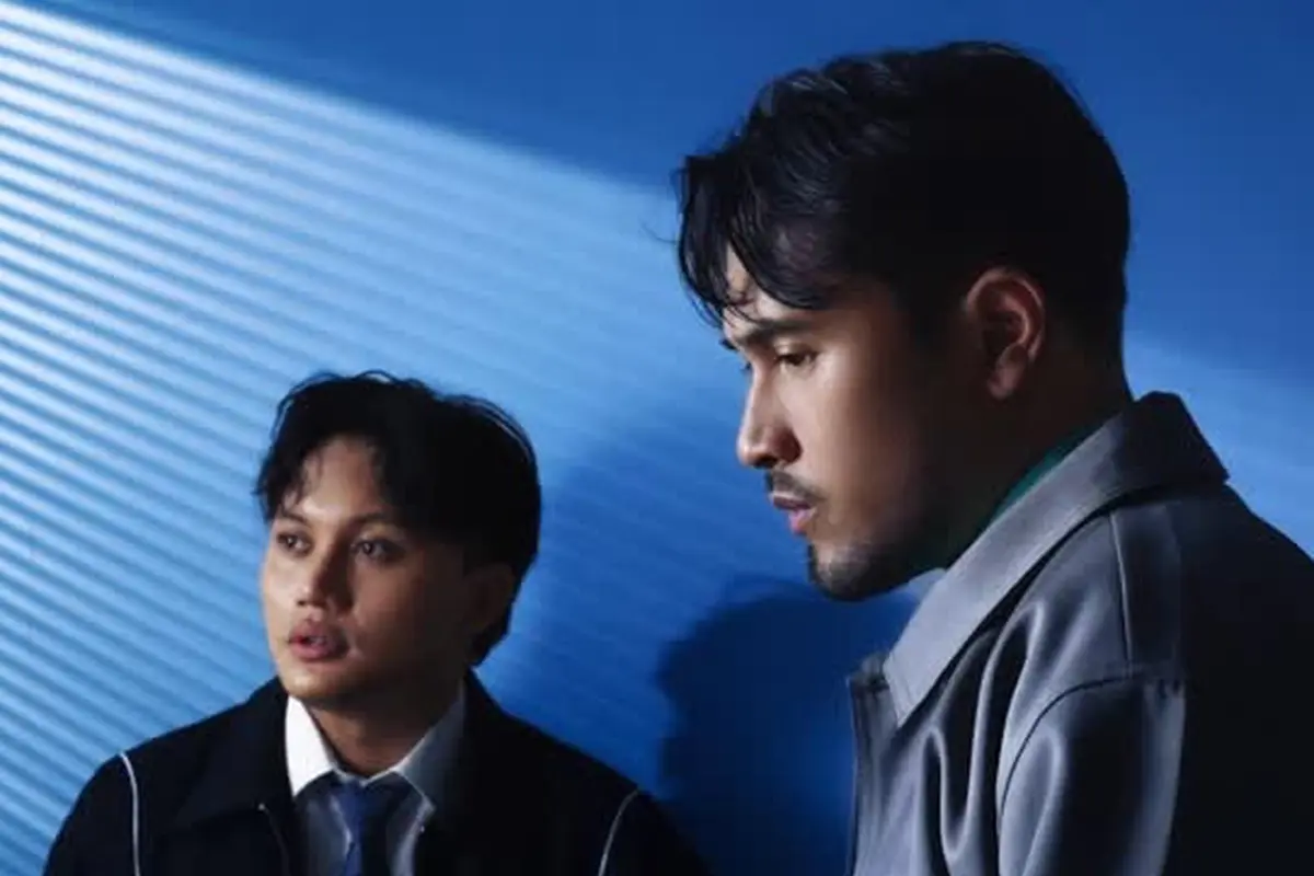 Rizky Febian bareng Adrian Khalif