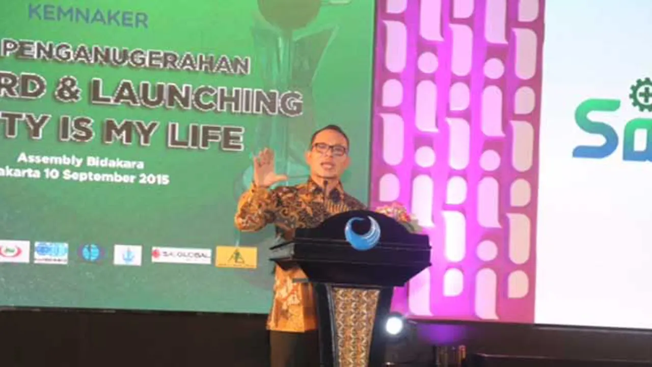 Menteri Hanif Gaungkan Program Safety is My Life