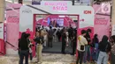 BeautyFest Asia 2025 juga dimeriahkan dengan beragam talkshow edukatif, games, music performance dan aktivitas menarik lainnya. (Liputan6.com/Angga Yuniar)