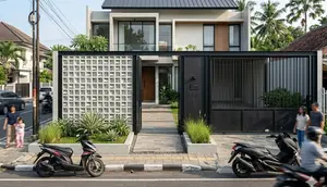 12 Model Gerbang Rumah Minimalis dengan Keamanan Ekstra untuk Jalan Utama