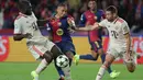 Sejak awal pertandingan, Blaugrana tampil dominan dan konsisten. (LLUIS GENE/AFP)