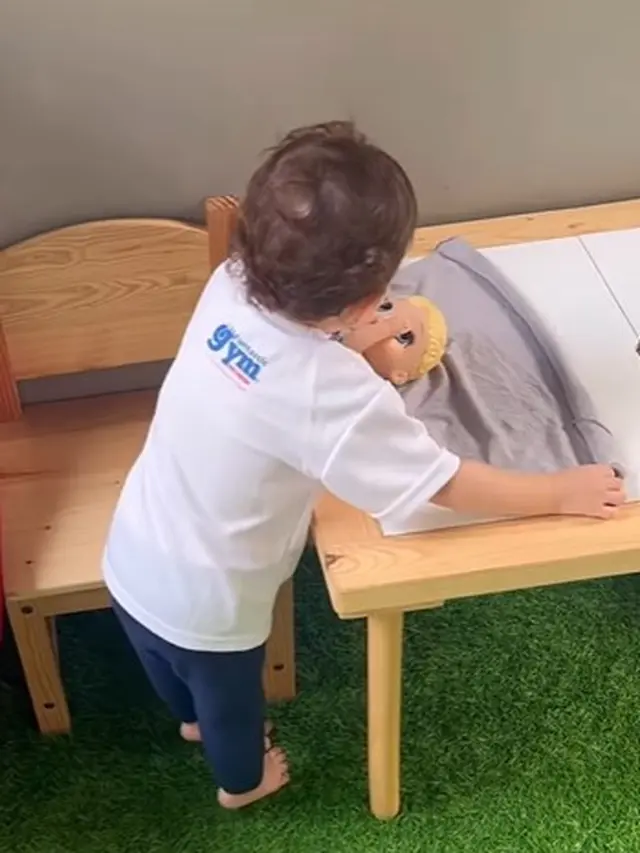 Baby Djiwa menggemaskan (Instagram/nadinelist)