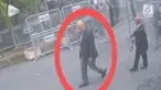 Usai dinyatakan tewas di dalam Kedutaan Saudi di Turki, kini televisi nasional Turki merilis foto-foto Khasshogi sebelum tewas di depan kedutaan.