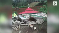 Ratusan rumah rusak akibat gempa 4.4 SR di Banjarnegara. Sumber gempa dari patahan lokal dengan pusat gempa dikedalaman 10 km.