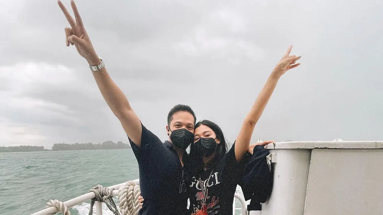 Naysilla Mirdad dan Arfito Hutagalung. (Instagram @naymirdad)