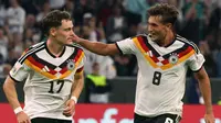 Saling Bantu saat Jerman Bungkam Serbia di UEFA Nations League, Florian Wirtz Menikmati Bermain Bersama Tom Bischof