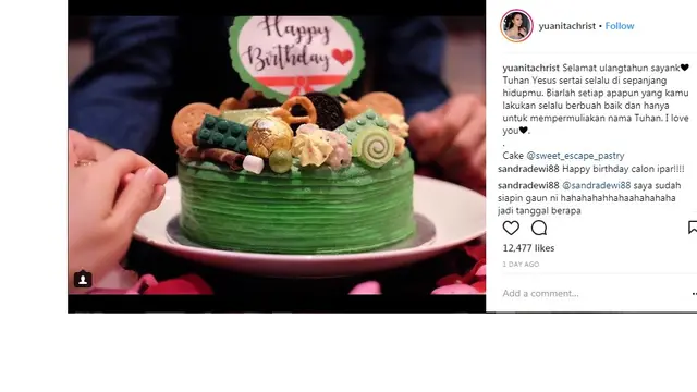 Yuanita Christiani (Foto: Instagram)
