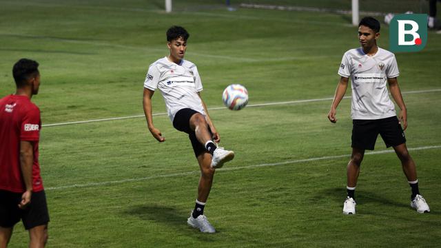Latihan Timnas Indonesia Jelang Hadapi Timnas Argentina