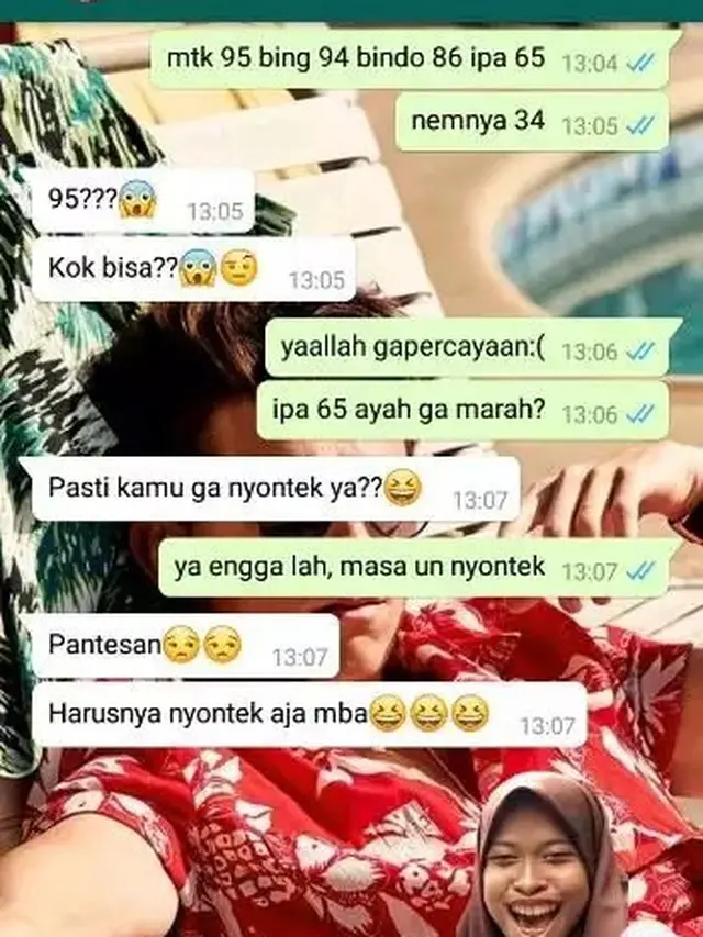 8 Chat Ayah dengan Anak Ini Random Banget, Bikin Senyum Tipis