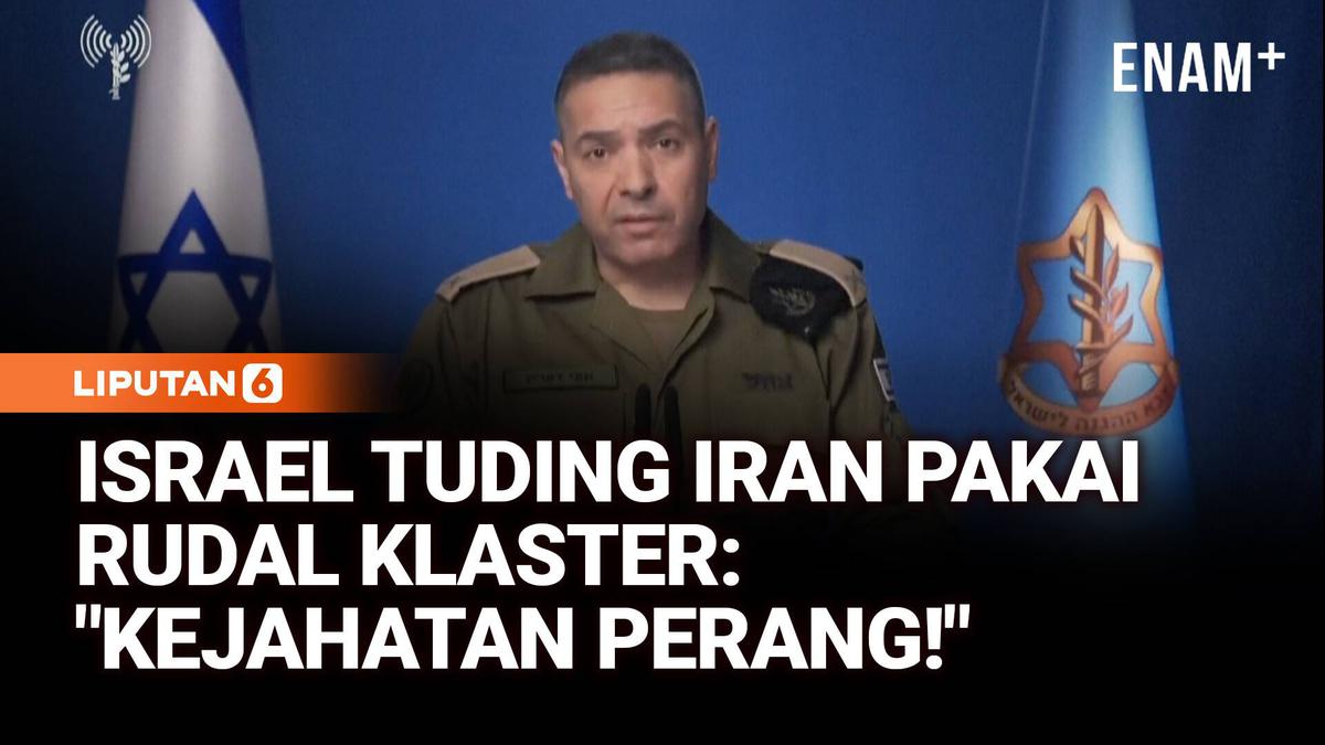 Israel Soroti Dugaan Rudal Klaster Iran, Sebut Bisa Jadi Kejahatan Perang