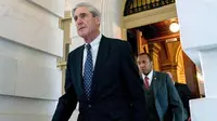 Robert Mueller, Kepala Penyelidik Khusus Kementerian Hukum dan Kehakiman AS yang menangani dugaan skandal campur tangan Rusia dalam Pilpres AS 2016 (AP)