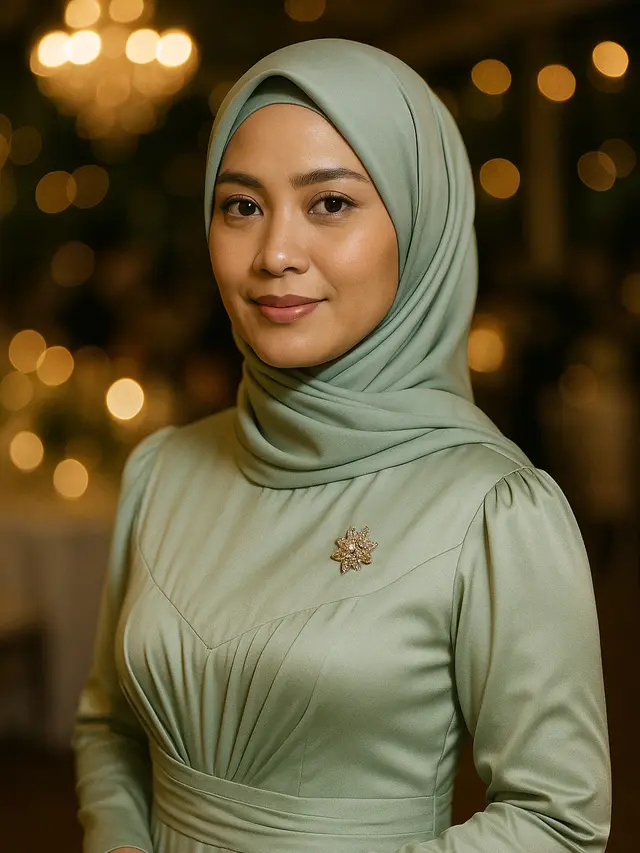 Hijab Style untuk Kondangan dan Party Malam (Foto: ChatGPT)