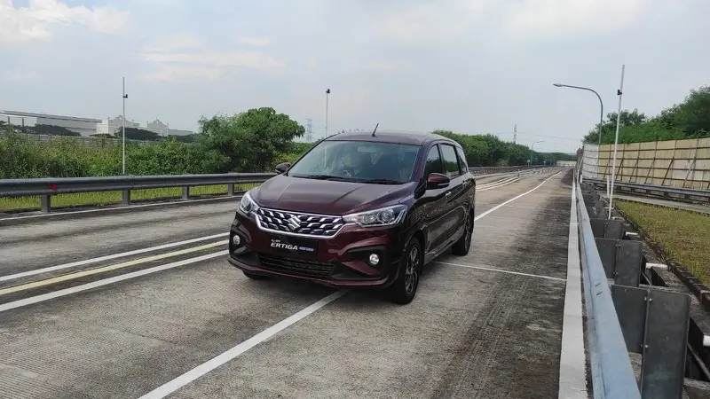 Menguji performa all new Suzuki Ertiga hybrid (Arief A/Liputan6.com)