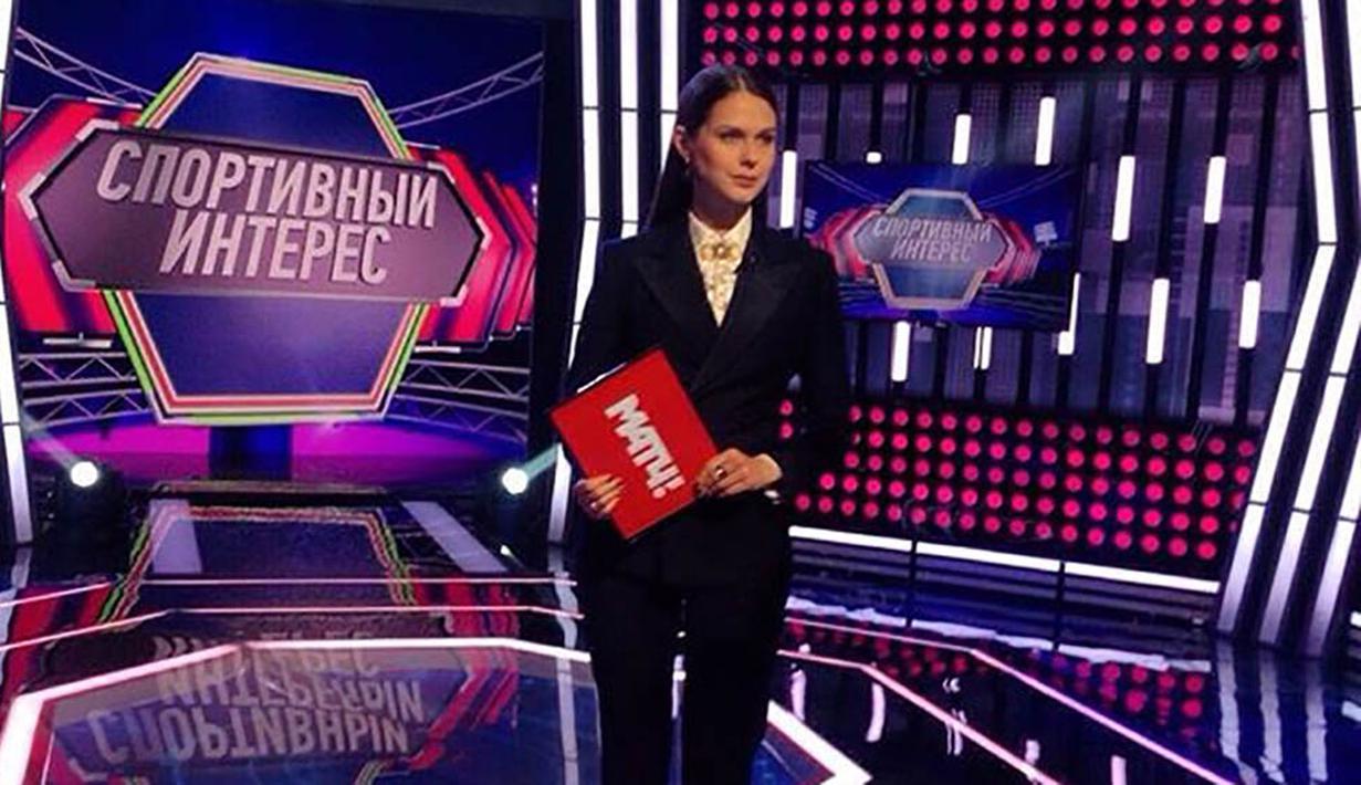 Kini Ana juga kerap mengiasi layar kaca di berbagai saluran televisi Rusia sebagai pembawa acara. (Instagram)