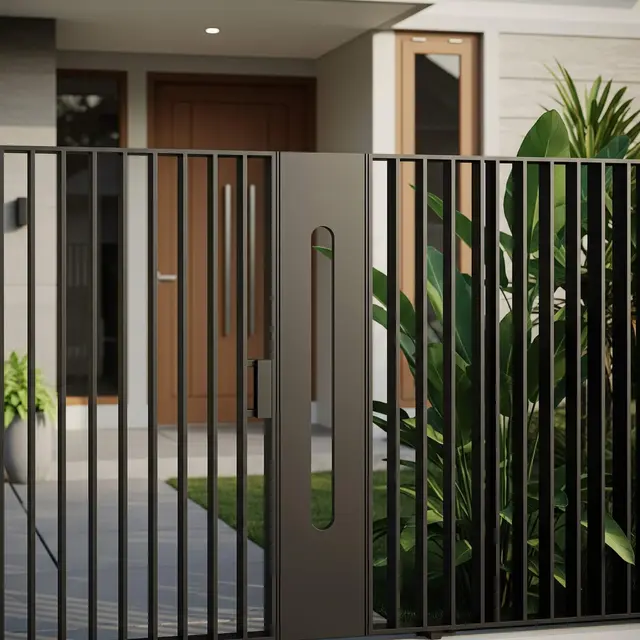 Pagar Baja Ringan untuk Rumah Tipe Kecil