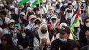 Sementara itu, doa juga dipanjatkan untuk Palestina dan Indonesia. (Liputan6.com/Angga Yuniar)