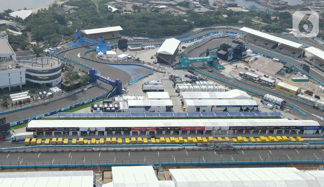 Formula E Jakarta 2023 akan menggelar dua balapan yang menjadi seri 10 dan 11 musim ini. (Liputan6.com/Herman Zakharia)