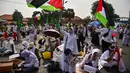 Sebelumnya diketahui, Israel kembali melanjutkan serangan udara sejak 18 Maret menyusul berakhirnya kesepakatan gencatan senjata tahap pertama yang dimulai 19 Januari 2025. (JUNI KRISWANTO/AFP)