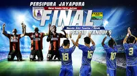 Persipura Jayapura vs Persib Bandung (Liputan6.com/Sangaji)