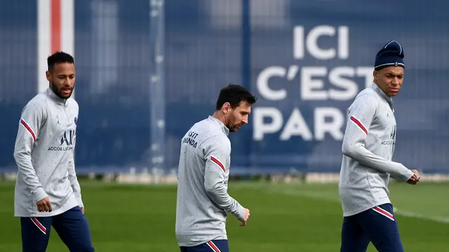 PSG - Lionel Messi - Neymar - Kylian Mbappe