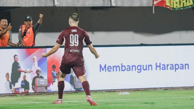 Luka Cumic - PSM Makassar Vs Persik Kediri di BRI Super League 2025/2026