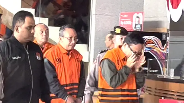 Wakil Menteri Ketenagakerjaan Immanuel Ebenezer Menangis saat Digelandang KPK