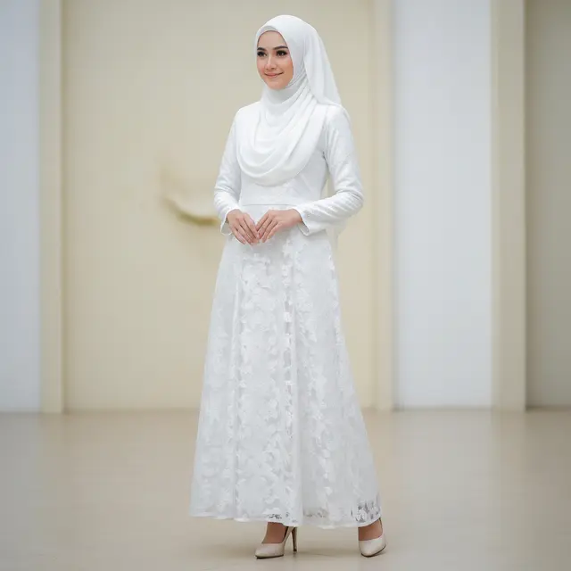 Gamis Terbaru 2025: Simple, Elegan, dan Kombinasi Brokat
