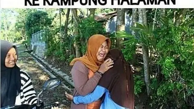 Meme mudik lebaran